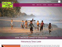 Tablet Screenshot of ecodiscovery-easttimor.com